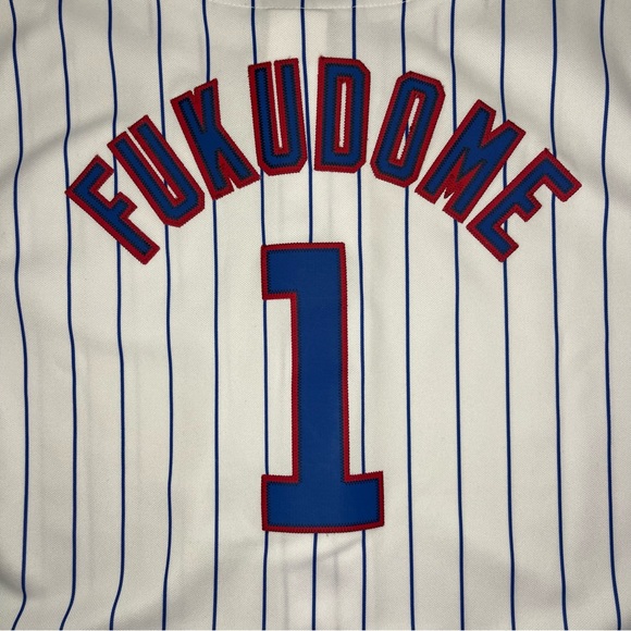 Majestic Chicago Cubs Fukudome 1 Baseball Jersey - Picture 6 of 6